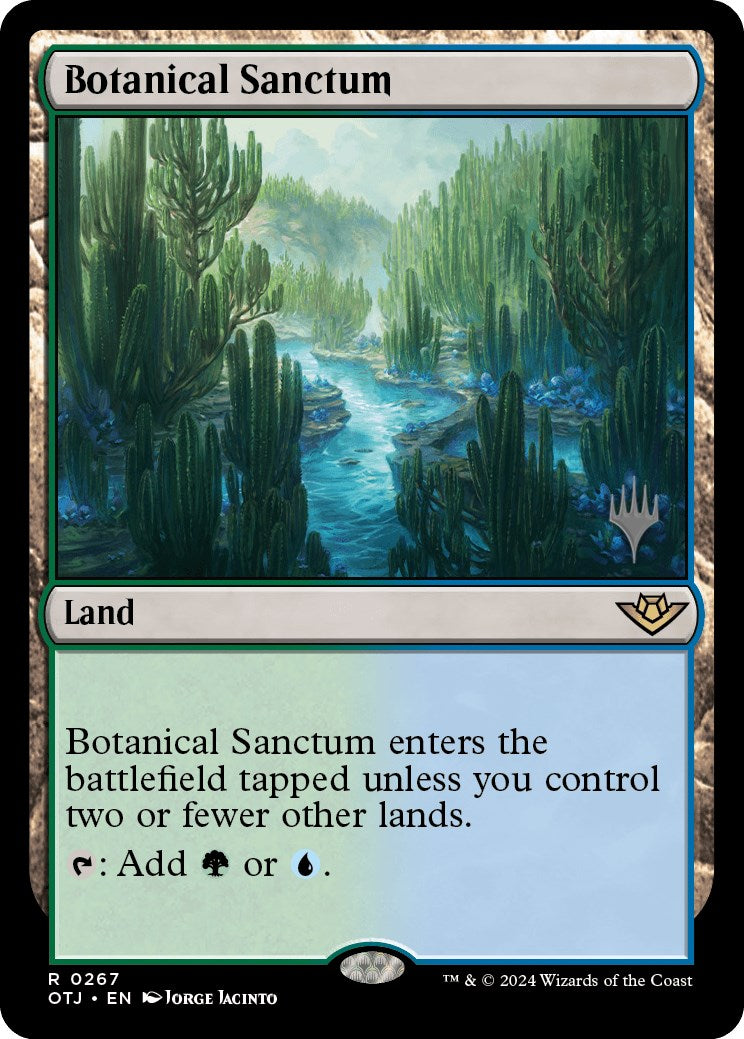 Botanical Sanctum (Promo Pack) [Outlaws of Thunder Junction Promos] | Cracking-Singles