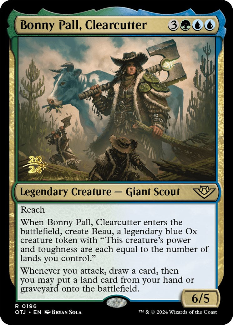 Bonny Pall, Clearcutter [Outlaws of Thunder Junction Prerelease Promos] | Cracking-Singles