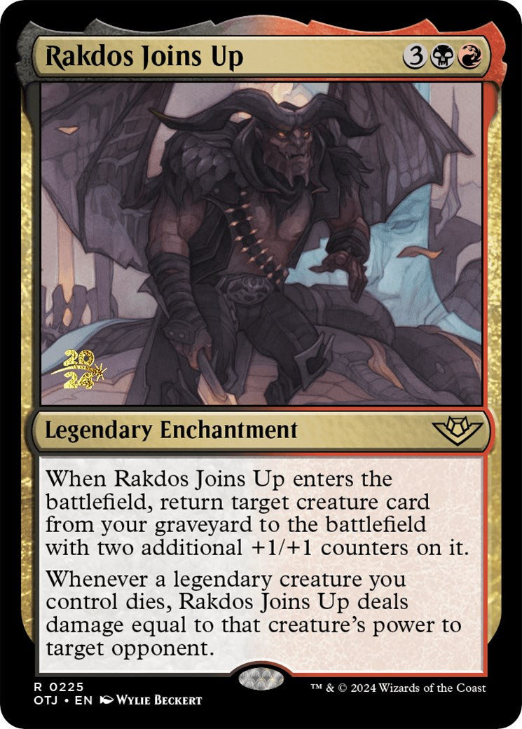 Rakdos Joins Up [Outlaws of Thunder Junction Prerelease Promos] | Cracking-Singles