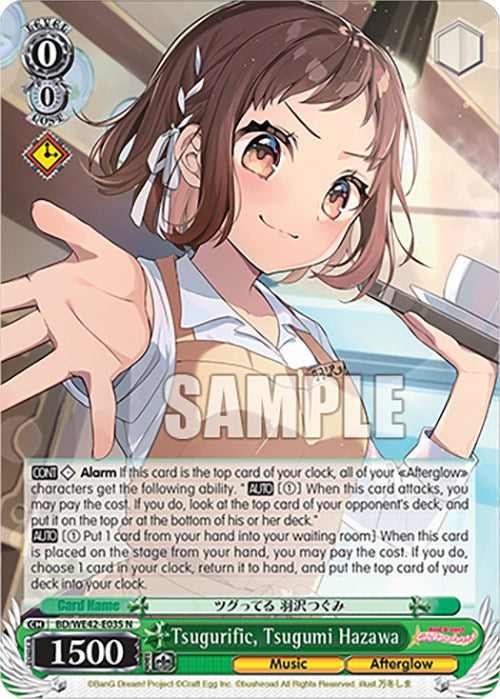 Tsugurific, Tsugumi Hazawa (BD/WE42-E035 N) [BanG Dream! Girls Band Party! Countdown Collection] | Cracking-Singles