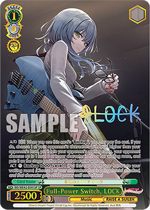 Full-Power Switch, LOCK (BD/WE42-E041SP SP) [BanG Dream! Girls Band Party! Countdown Collection] | Cracking-Singles