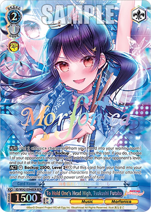 To Hold One's Head High, Tsukushi Futaba (BD/WE42-E094BDR BDR) [BanG Dream! Girls Band Party! Countdown Collection] | Cracking-Singles
