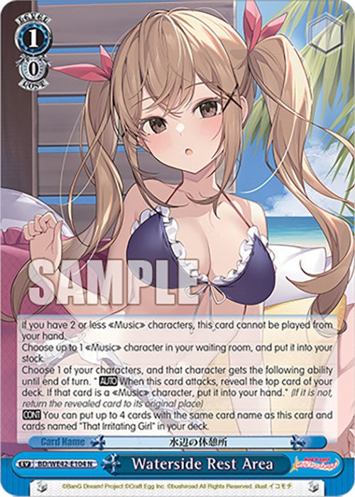 Waterside Rest Area (BD/WE42-E104 N) [BanG Dream! Girls Band Party! Countdown Collection] | Cracking-Singles
