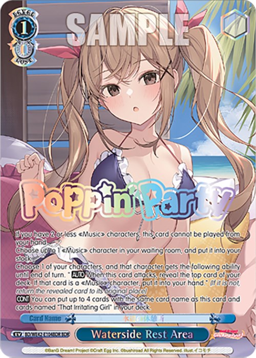 Waterside Rest Area (BD/WE42-E104BDR BDR) [BanG Dream! Girls Band Party! Countdown Collection] | Cracking-Singles