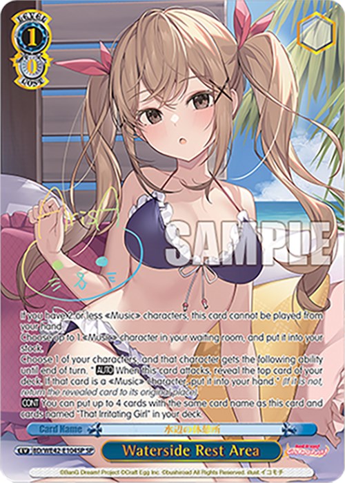 Waterside Rest Area (BD/WE42-E104SP SP) [BanG Dream! Girls Band Party! Countdown Collection] | Cracking-Singles