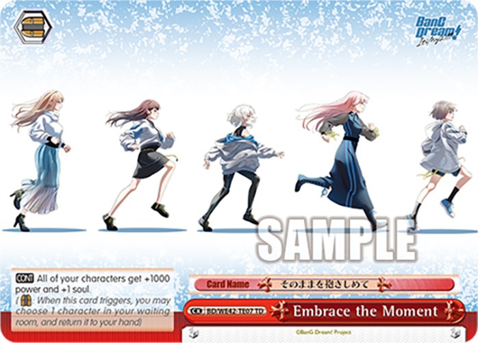 Embrace the Moment (BD/WE42-TE07 TD) [BanG Dream! Girls Band Party! Countdown Collection] | Cracking-Singles