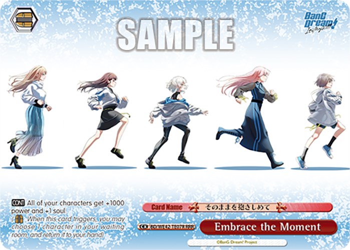 Embrace the Moment (BD/WE42-TE07R RRR) [BanG Dream! Girls Band Party! Countdown Collection] | Cracking-Singles