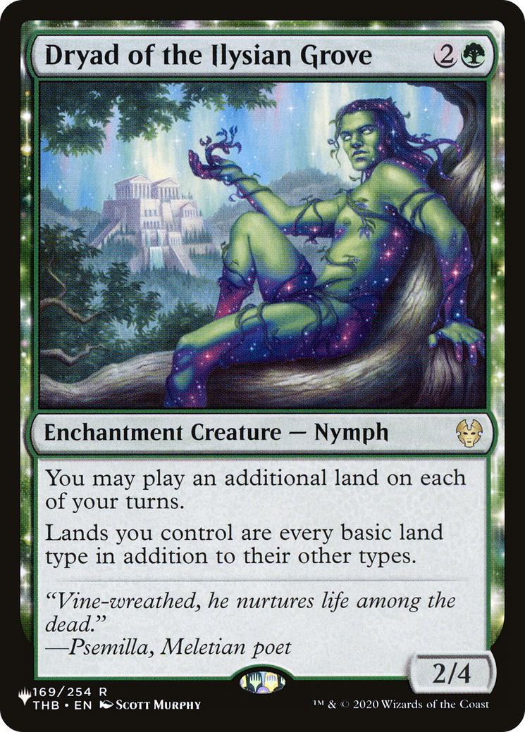 Dryad of the Ilysian Grove [The List] | Cracking-Singles