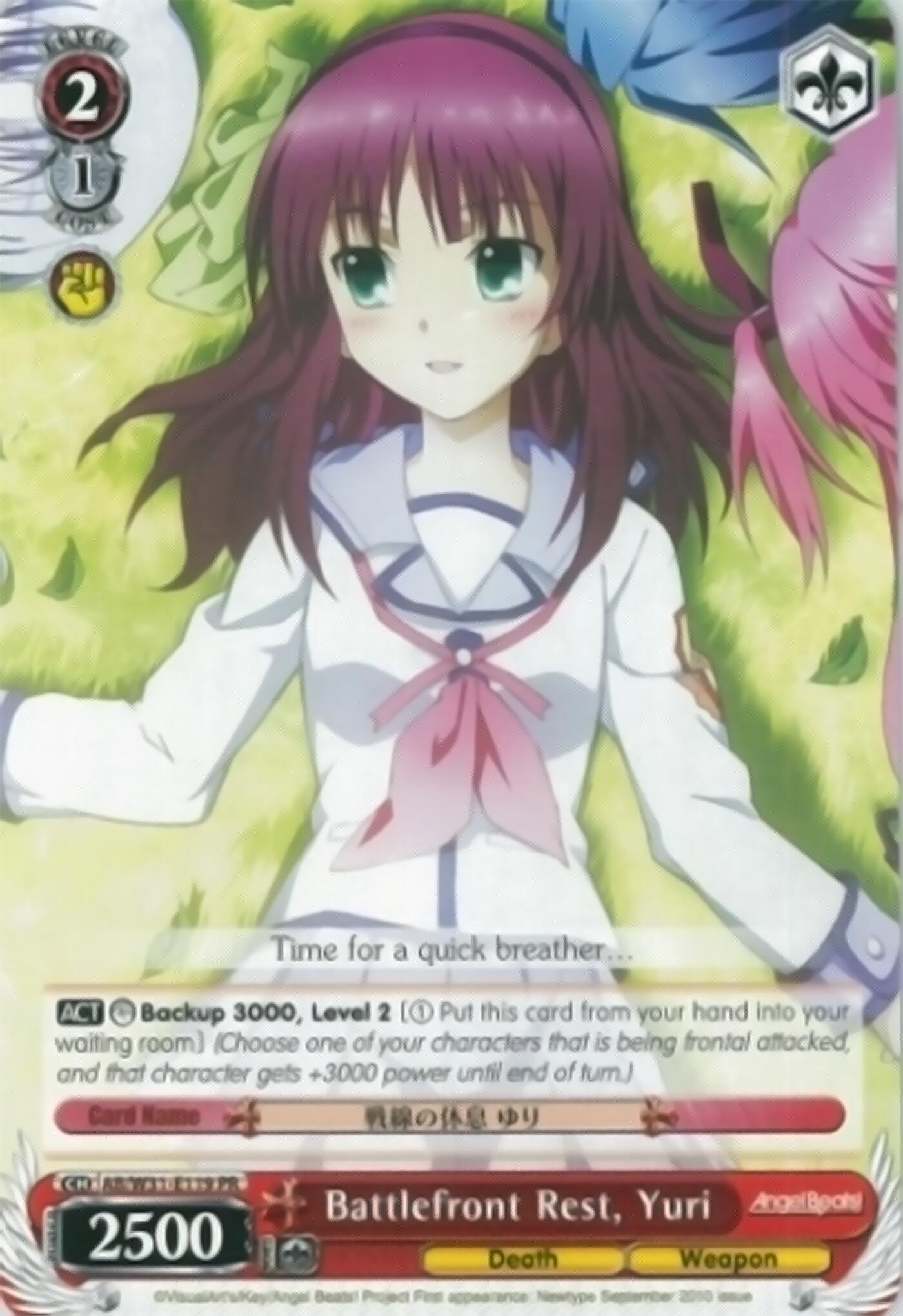 Battlefront Rest, Yuri [Promotional Cards] | Cracking-Singles