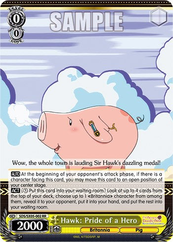 Hawk: Pride of a Hero (Foil) [The Seven Deadly Sins: Revival of The Commandments] | Cracking-Singles