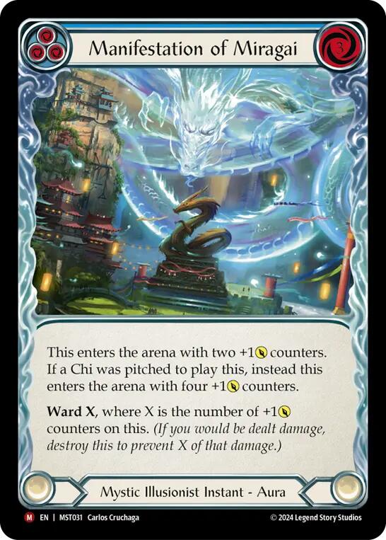 Manifestation of Miragai [MST031] (Part the Mistveil) | Cracking-Singles