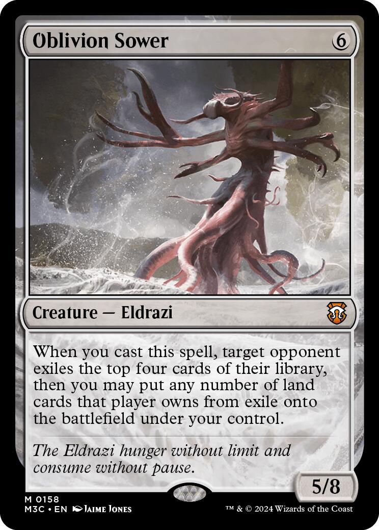 Oblivion Sower [Modern Horizons 3 Commander] | Cracking-Singles