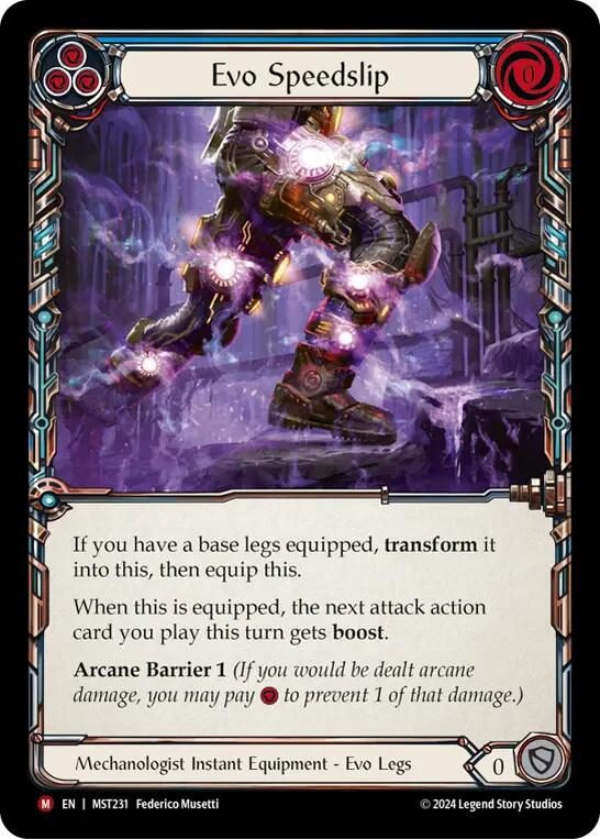 Evo Speedslip [MST231] (Part the Mistveil)  Cold Foil | Cracking-Singles