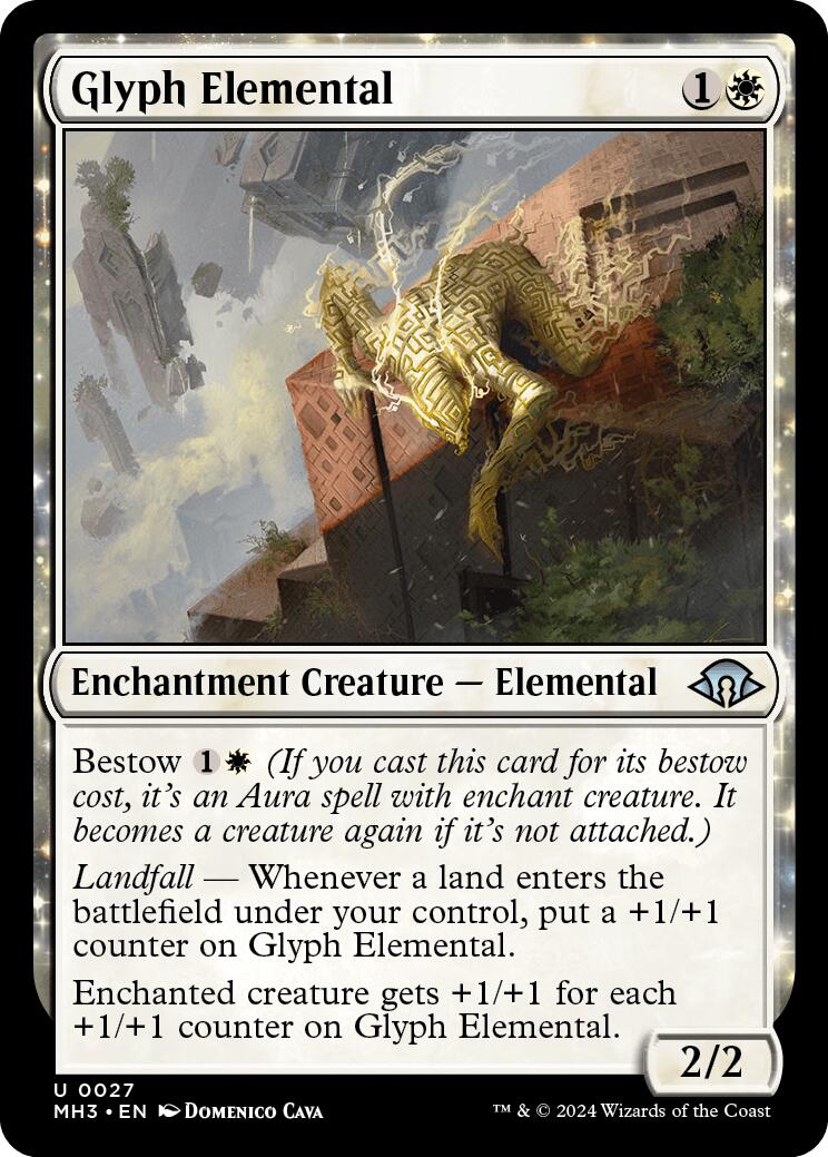 Glyph Elemental [Modern Horizons 3] | Cracking-Singles