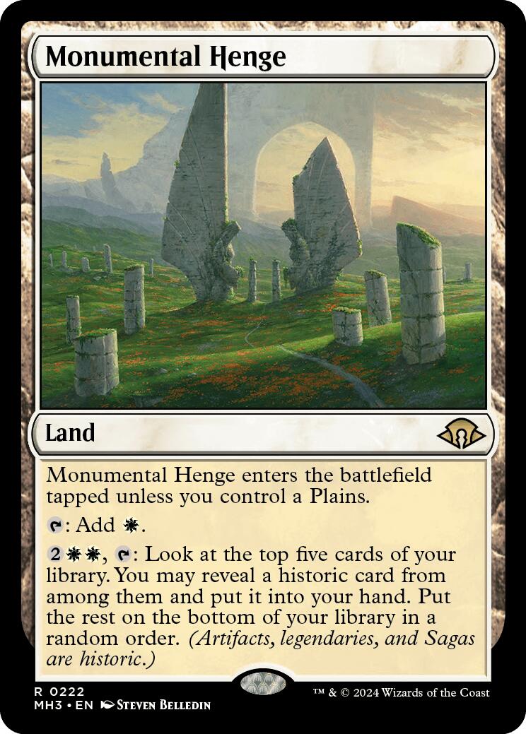 Monumental Henge [Modern Horizons 3] | Cracking-Singles