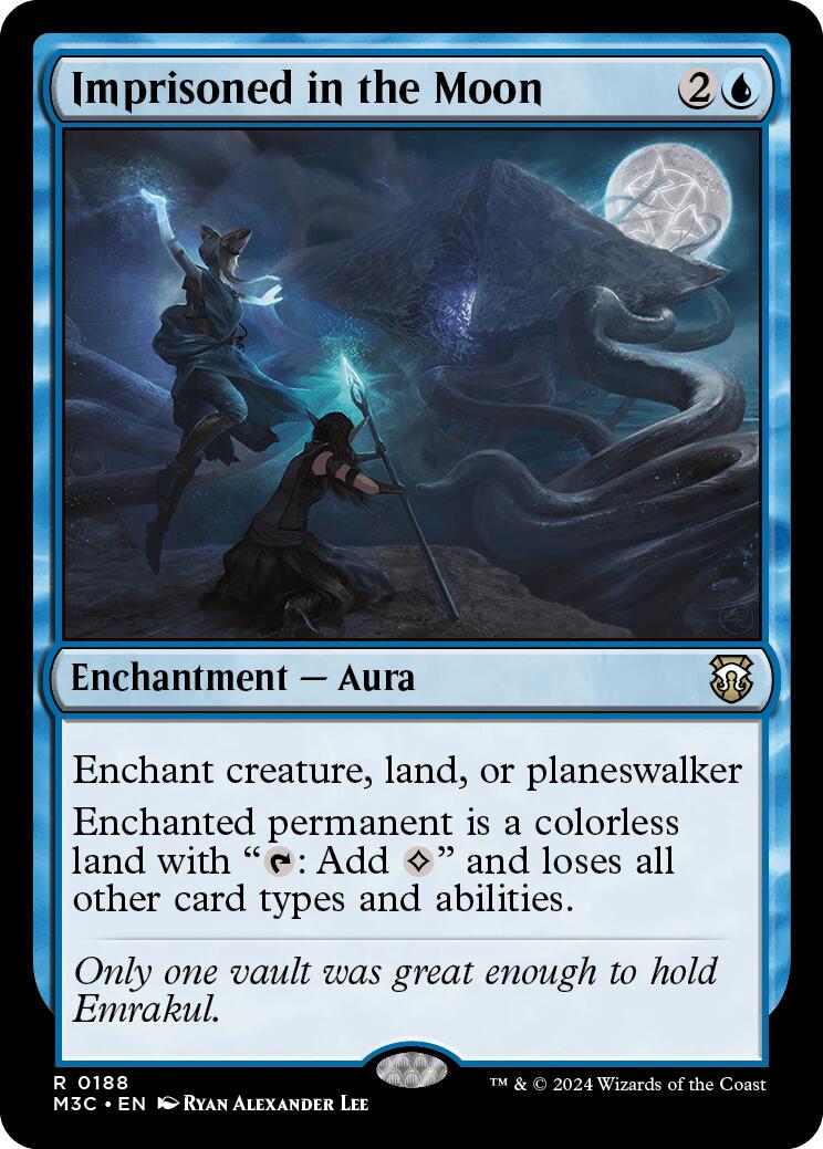Imprisoned in the Moon [Modern Horizons 3 Commander] | Cracking-Singles