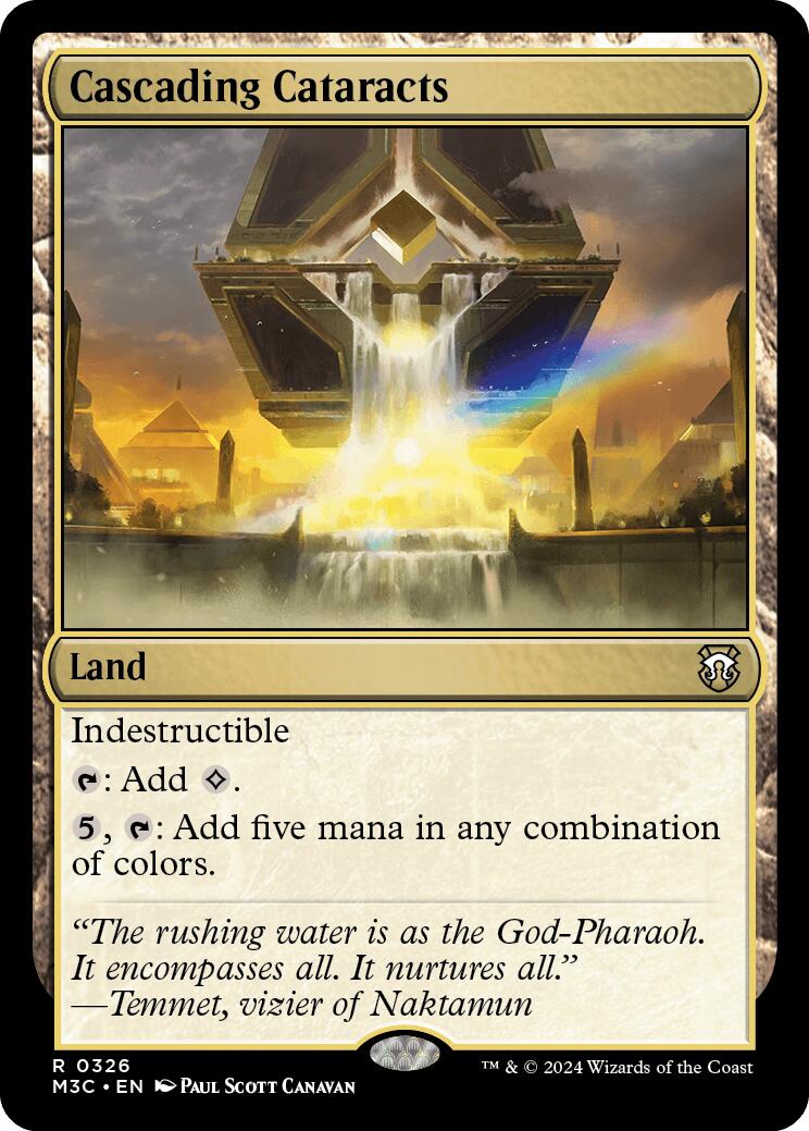 Cascading Cataracts [Modern Horizons 3 Commander] | Cracking-Singles
