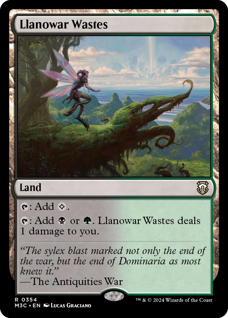 Llanowar Wastes [Modern Horizons 3 Commander] | Cracking-Singles