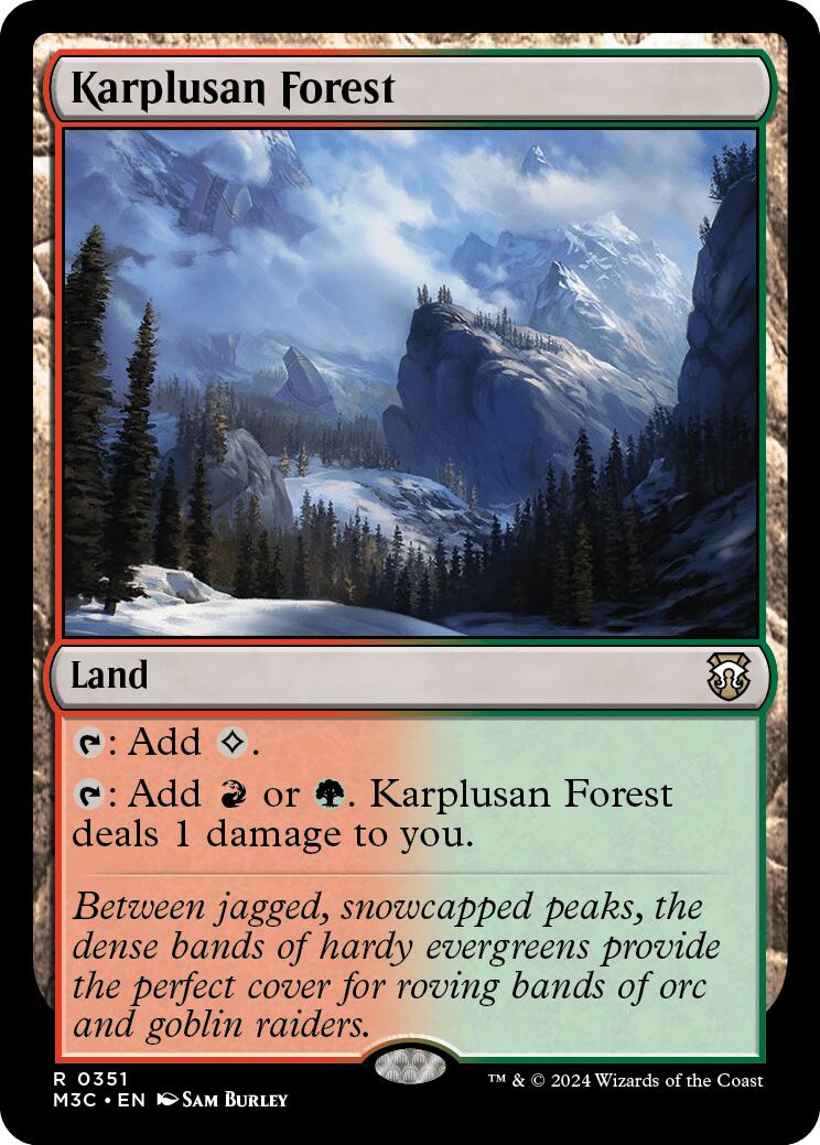 Karplusan Forest [Modern Horizons 3 Commander] | Cracking-Singles
