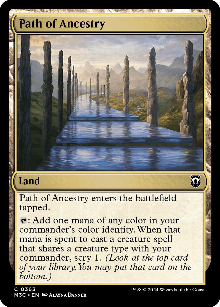 Path of Ancestry [Modern Horizons 3 Commander] | Cracking-Singles