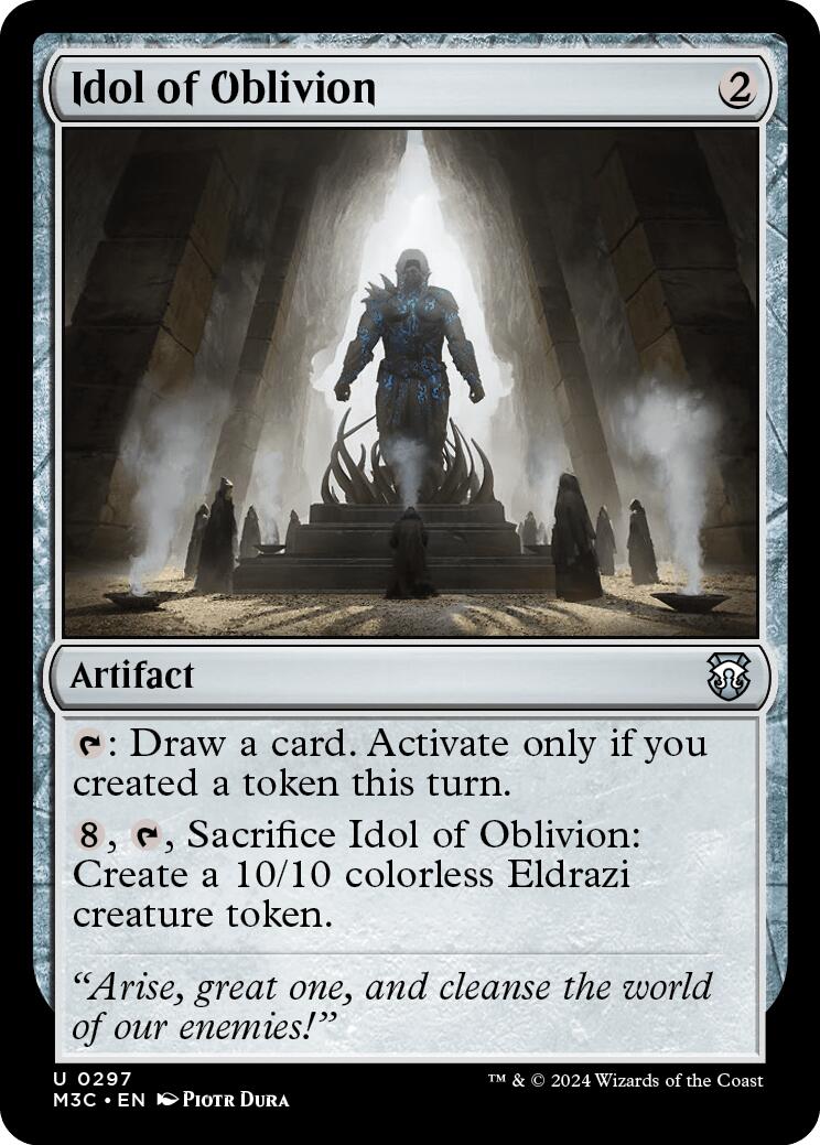 Idol of Oblivion [Modern Horizons 3 Commander] | Cracking-Singles