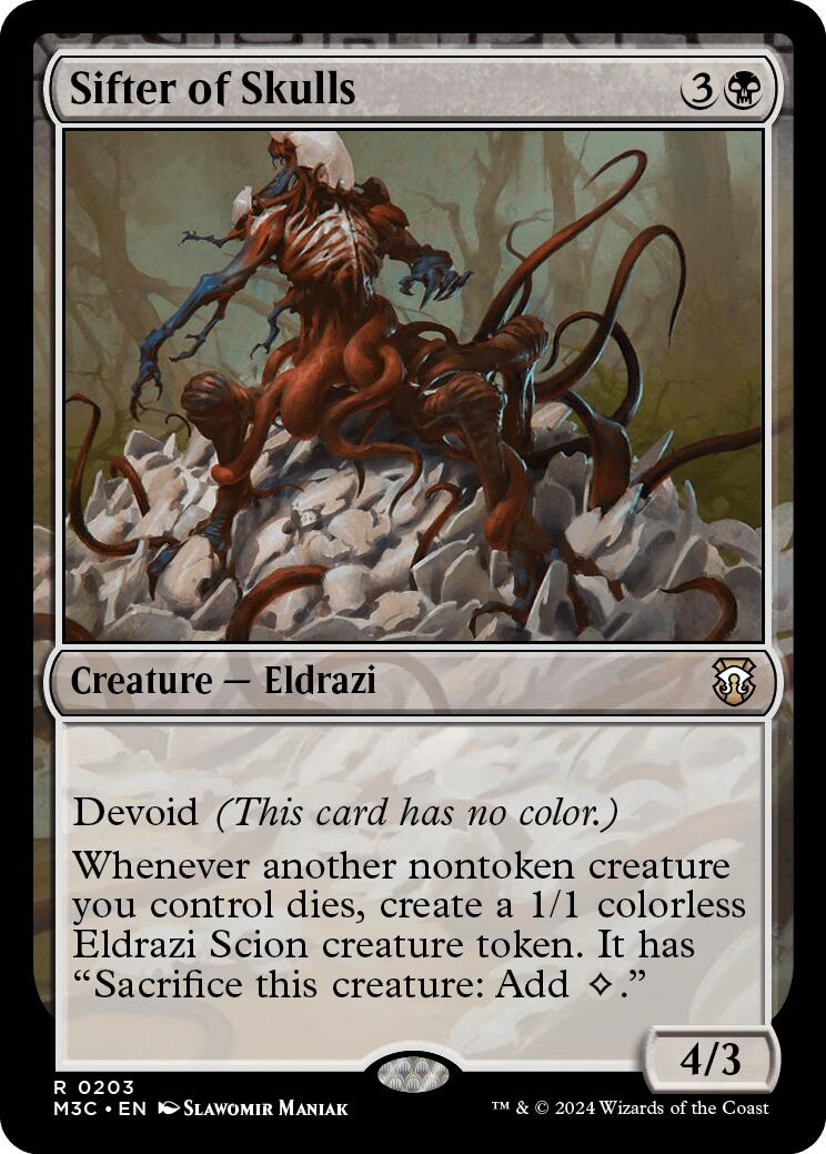 Sifter of Skulls [Modern Horizons 3 Commander] | Cracking-Singles