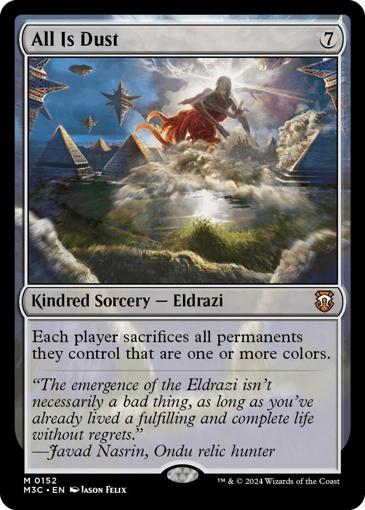 All Is Dust [Modern Horizons 3 Commander] | Cracking-Singles