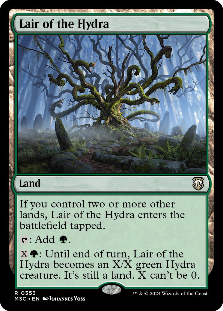Lair of the Hydra [Modern Horizons 3 Commander] | Cracking-Singles