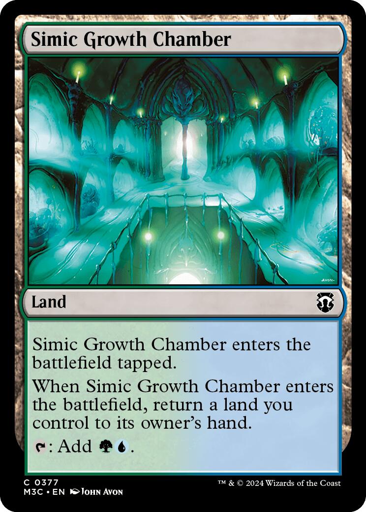 Simic Growth Chamber [Modern Horizons 3 Commander] | Cracking-Singles