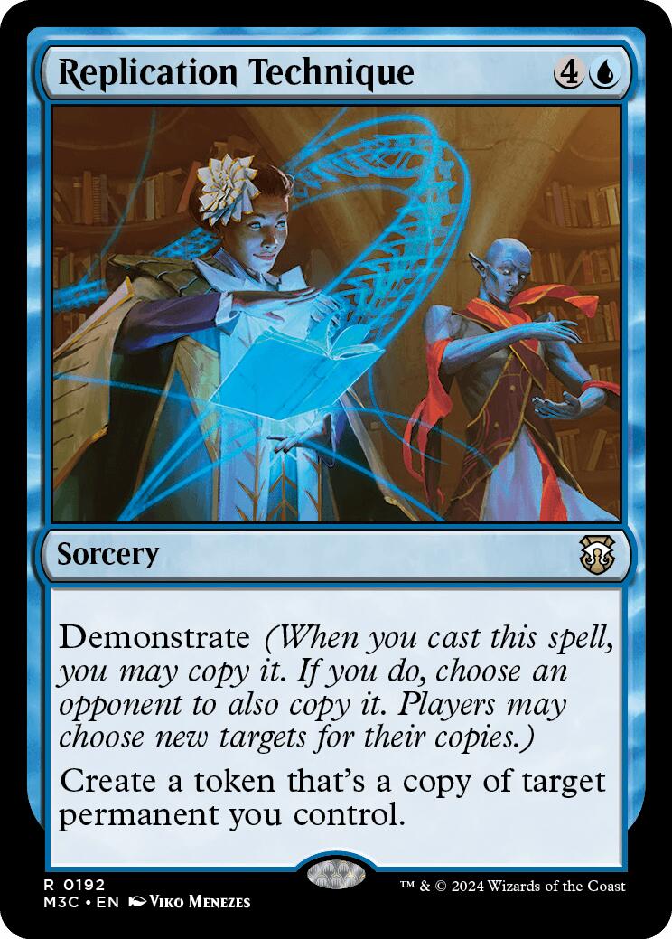 Replication Technique [Modern Horizons 3 Commander] | Cracking-Singles