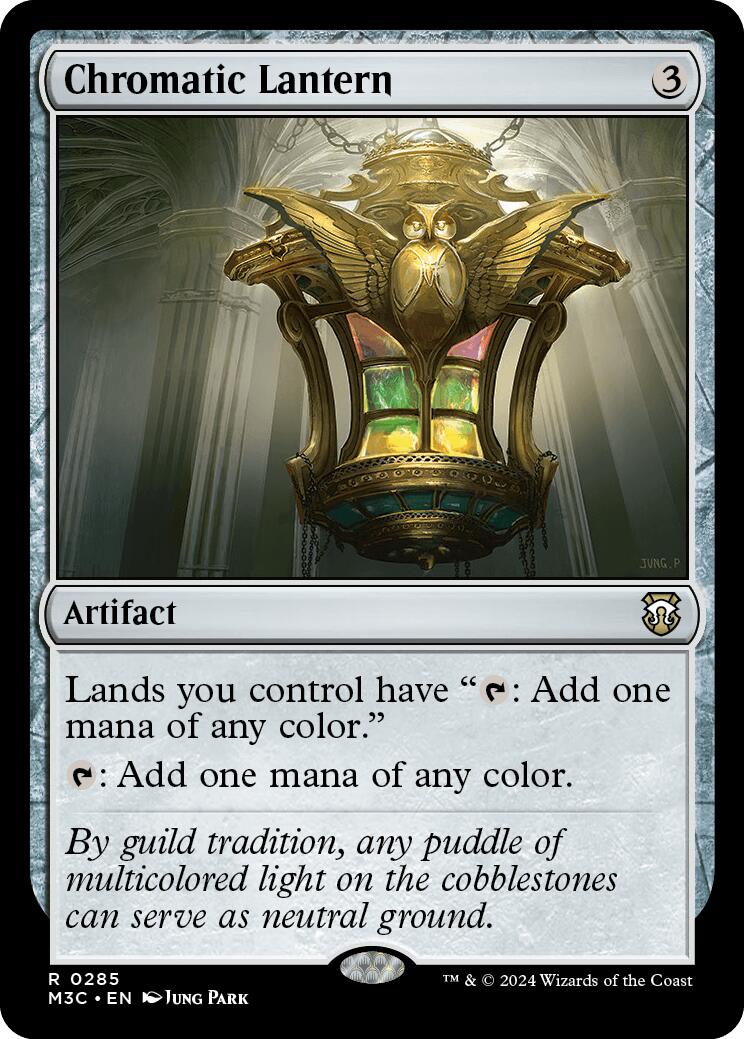 Chromatic Lantern [Modern Horizons 3 Commander] | Cracking-Singles