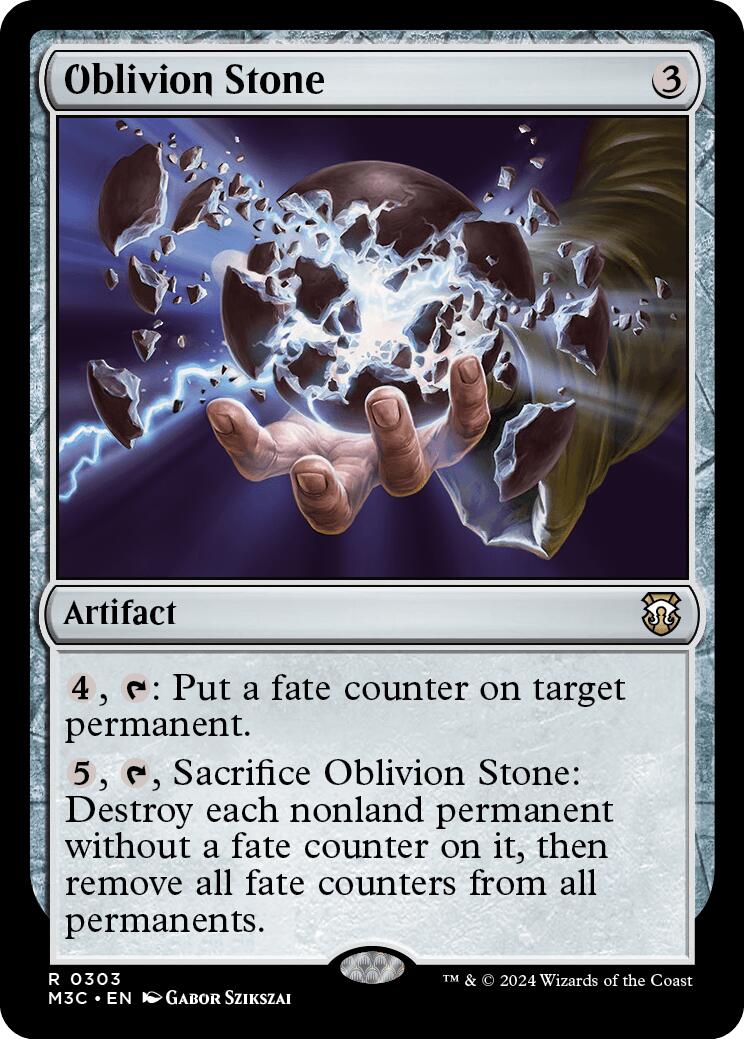Oblivion Stone [Modern Horizons 3 Commander] | Cracking-Singles