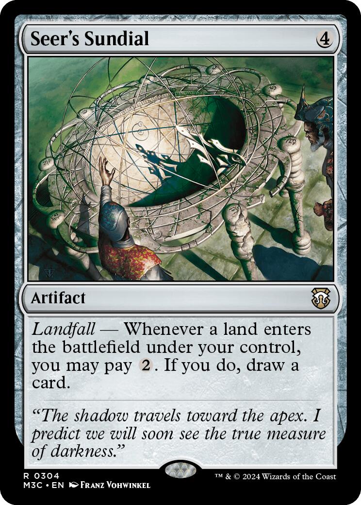 Seer's Sundial [Modern Horizons 3 Commander] | Cracking-Singles