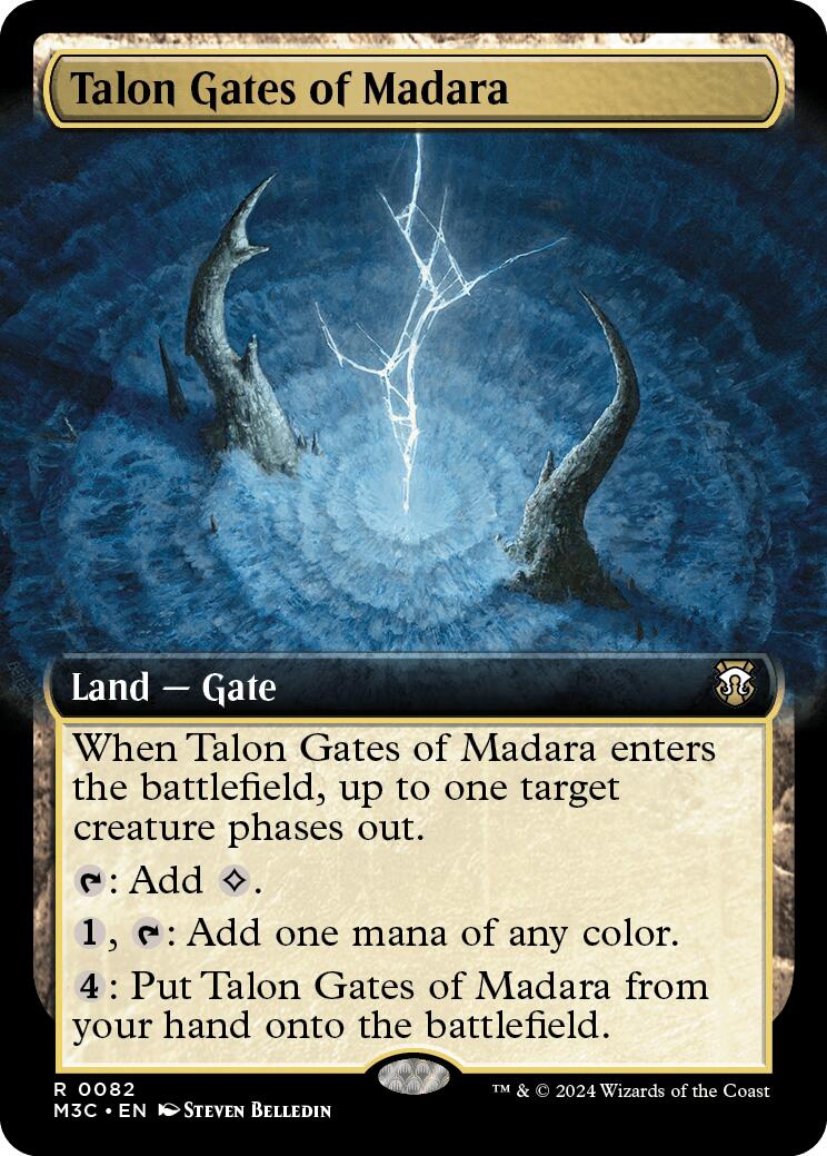 Talon Gates of Madara (Extended Art) [Modern Horizons 3 Commander] | Cracking-Singles