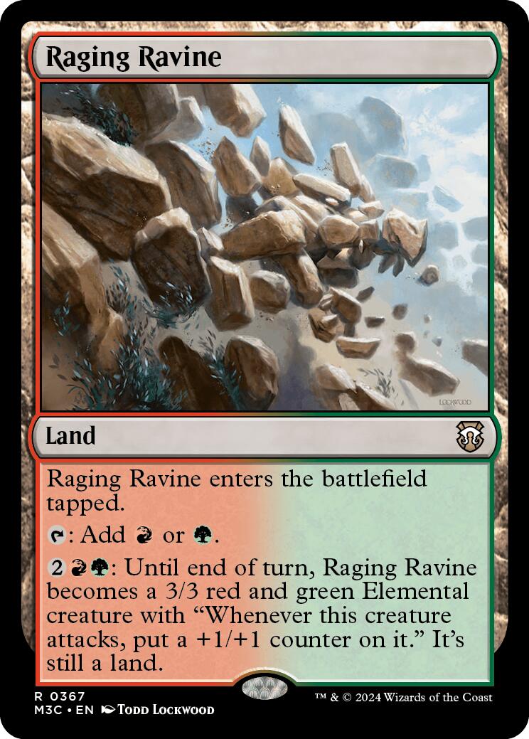Raging Ravine [Modern Horizons 3 Commander] | Cracking-Singles
