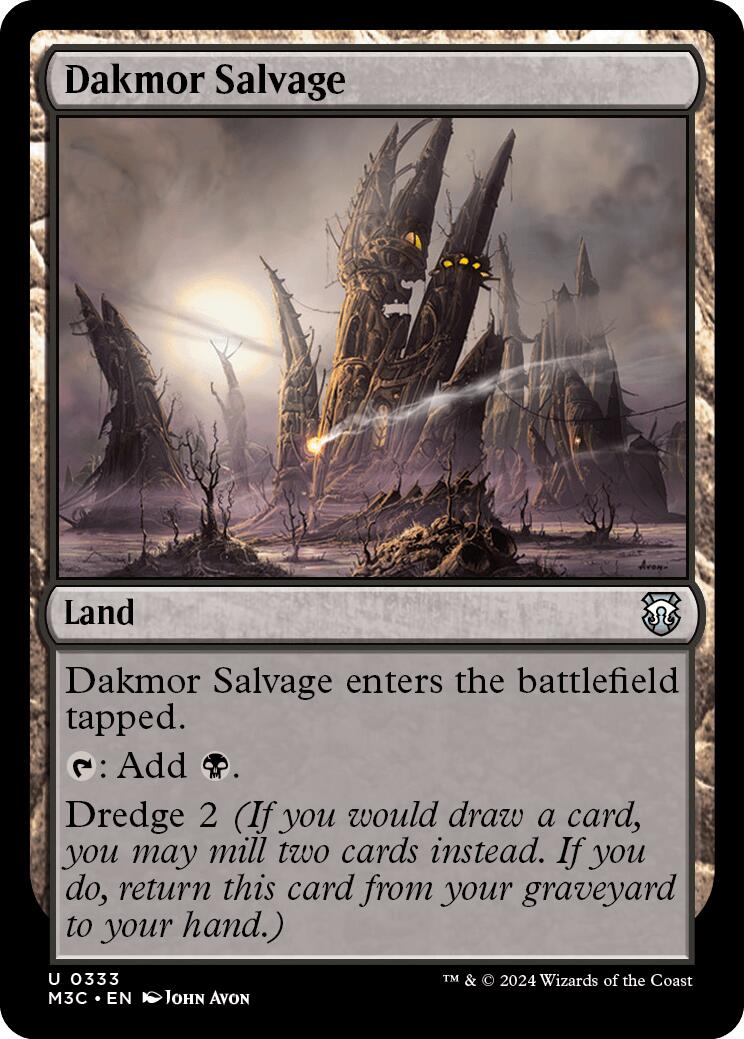 Dakmor Salvage [Modern Horizons 3 Commander] | Cracking-Singles
