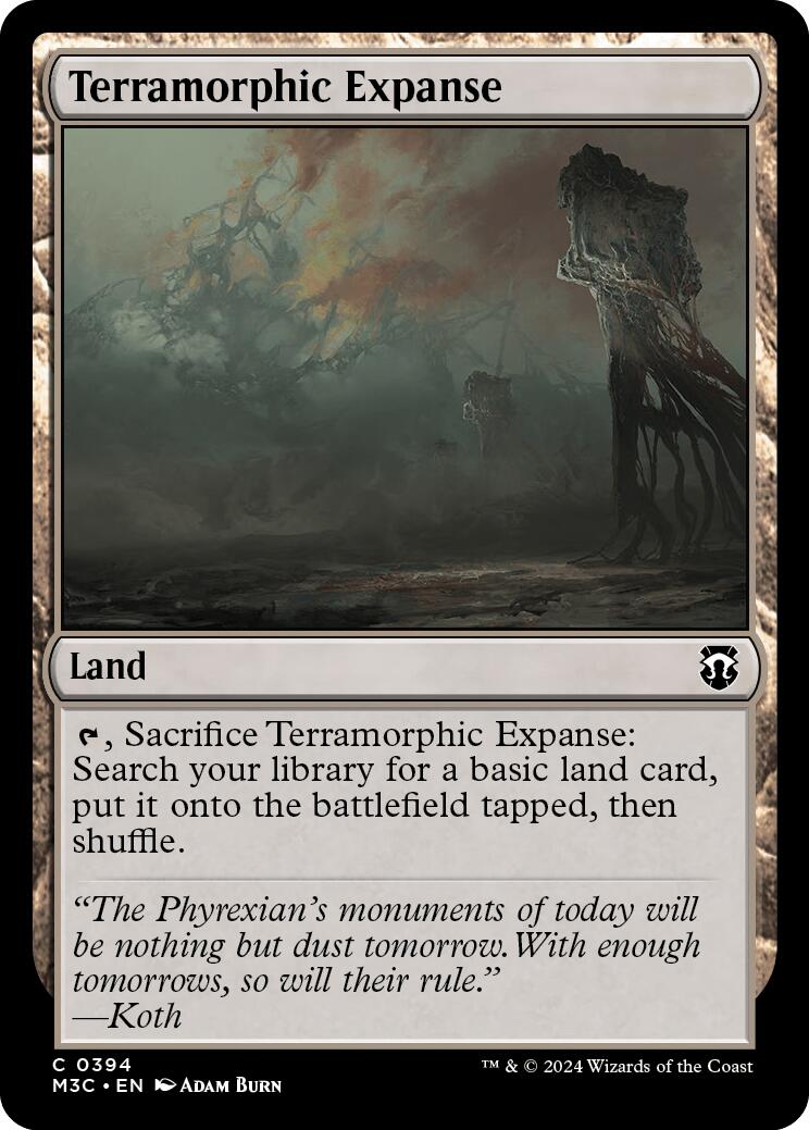 Terramorphic Expanse [Modern Horizons 3 Commander] | Cracking-Singles