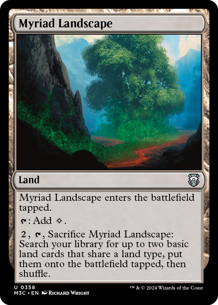 Myriad Landscape [Modern Horizons 3 Commander] | Cracking-Singles