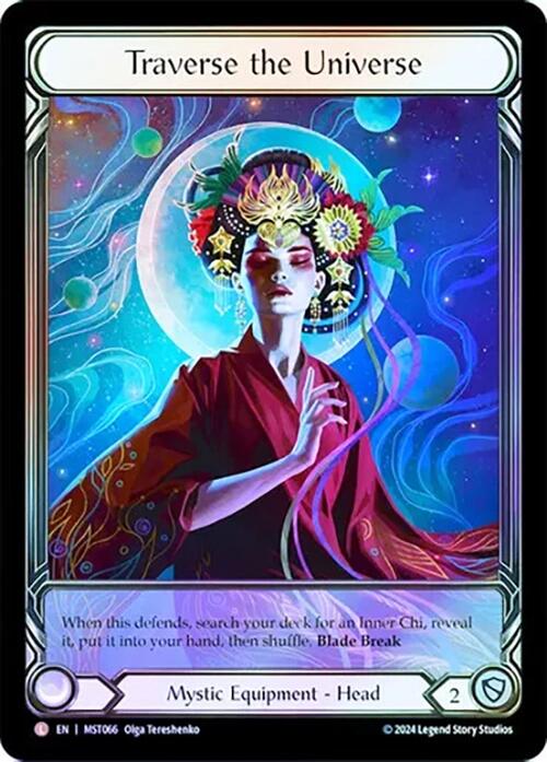 Traverse the Universe (Extended Art) [MST066] (Part the Mistveil)  Cold Foil | Cracking-Singles