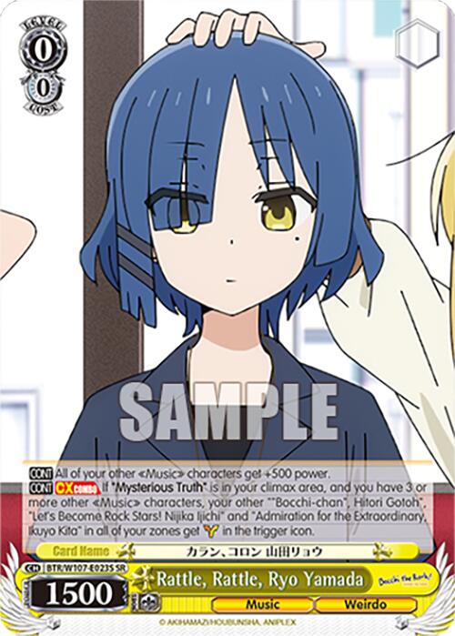 Rattle, Rattle, Ryo Yamada (BTR/W107-E023S SR) [BOCCHI THE ROCK!] | Cracking-Singles