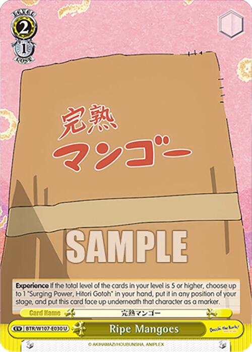 Ripe Mangoes (BTR/W107-E030 U) [BOCCHI THE ROCK!] | Cracking-Singles