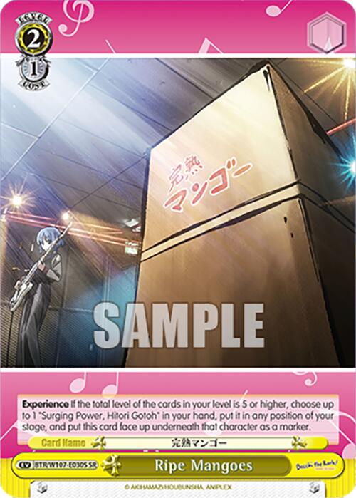 Ripe Mangoes (BTR/W107-E030S SR) [BOCCHI THE ROCK!] | Cracking-Singles