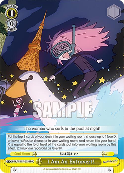 I Am An Extrovert! (B) (BTR/W107-E031b C) [BOCCHI THE ROCK!] | Cracking-Singles