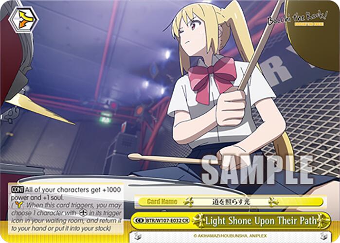 Light Shone Upon Their Path (BTR/W107-E032 CR) [BOCCHI THE ROCK!] | Cracking-Singles