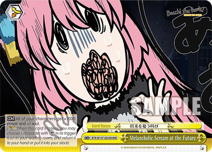 Melancholic Scream at the Future (BTR/W107-E034R RRR) [BOCCHI THE ROCK!] | Cracking-Singles