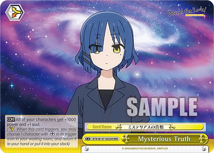 Mysterious Truth (BTR/W107-E035R RRR) [BOCCHI THE ROCK!] | Cracking-Singles