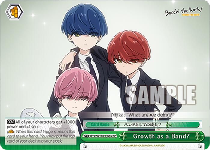 Growth as a Band? (BTR/W107-E065 CC) [BOCCHI THE ROCK!] | Cracking-Singles