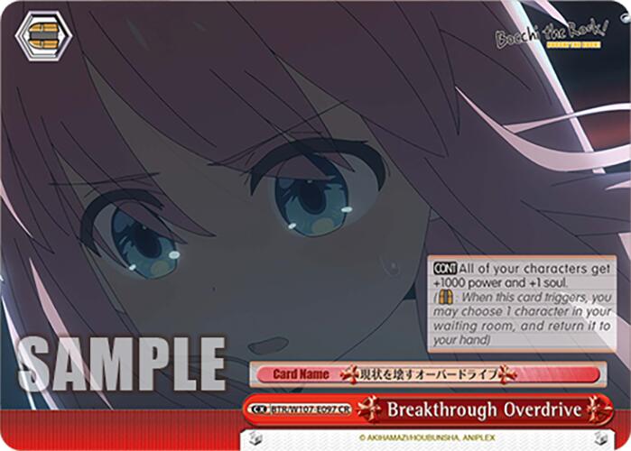Breakthrough Overdrive (BTR/W107-E097 CR) [BOCCHI THE ROCK!] | Cracking-Singles