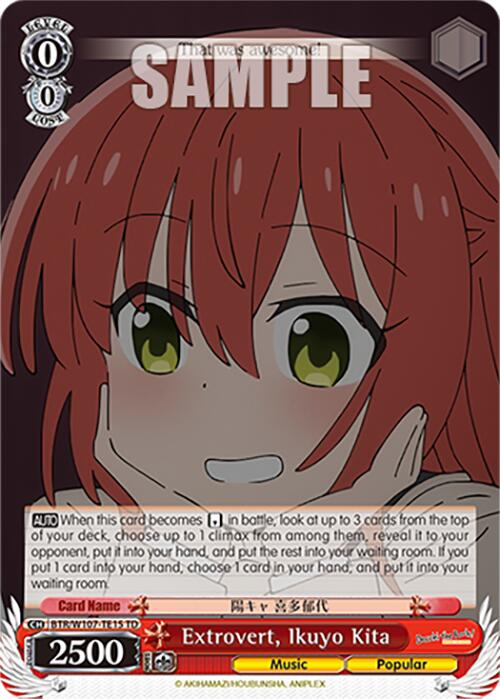 Extrovert, Ikuyo Kita (BTR/W107-TE15 TD) [BOCCHI THE ROCK!] | Cracking-Singles