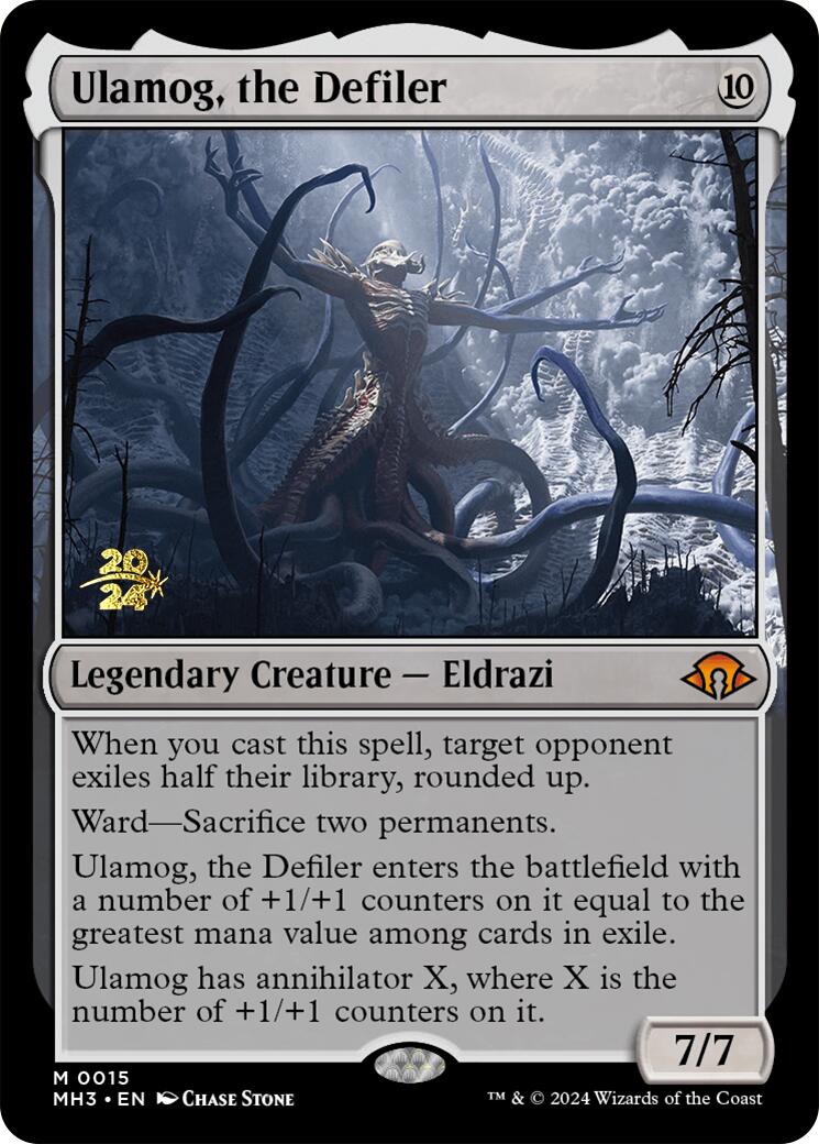 Ulamog, the Defiler [Modern Horizons 3 Prerelease Promos] | Cracking-Singles